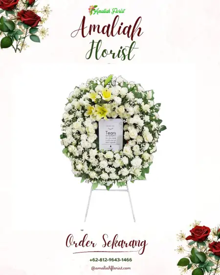 Krans Bunga Duka Mulang Maya