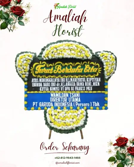 Papan Bunga Duka Mulang Maya